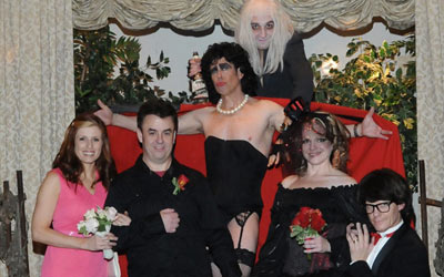 Rocky's Horror Wedding at Viva Las Vegas Wedding Chapel 