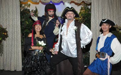 Pirate Themed Wedding Package Las Vegas Chapel 